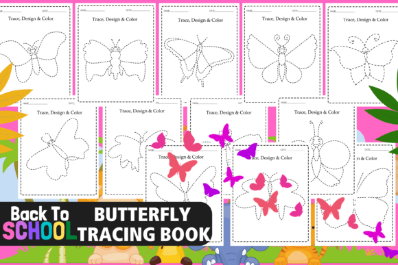 Butterfly Tracing Book: A Fun and Effective Tool for Early Learning