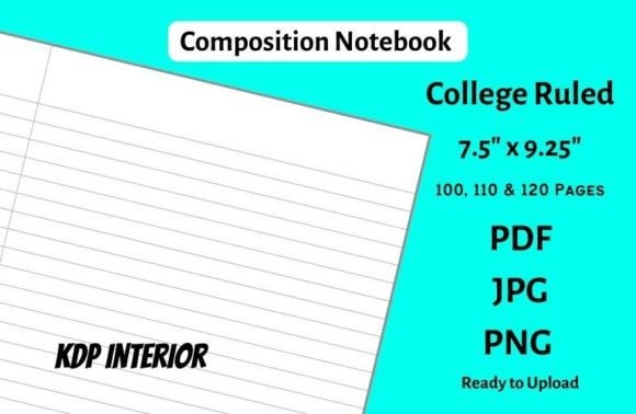 Composition Notebook Kdp Interior: A Practical Solution for Organization and Creativity